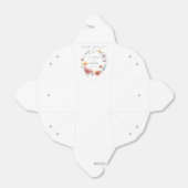 Elegante Wildflower krans Zomer bruiloft Bedankdoosjes (Uitgevouwen)