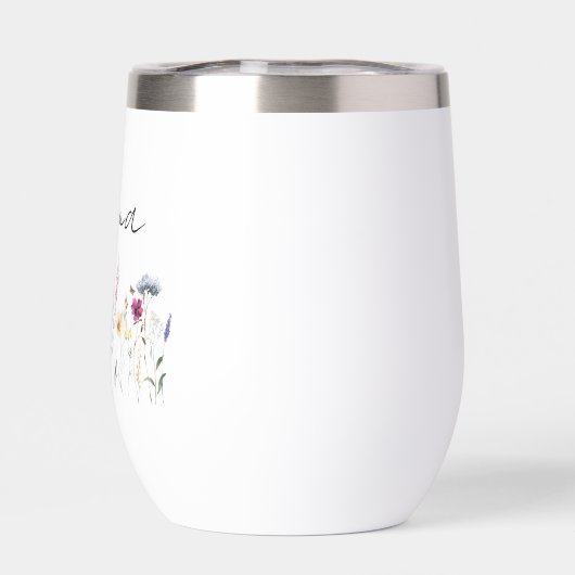 Elegante Wildflower Meadow Mama (Achterkant)