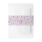 Elegante Wildflower Meadow Spring Garden Uitnodigingen Wikkel (Voorkant Voorbeeld)