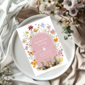 Elegante Wildflower Paas Mama & Me Tea Party Kaart