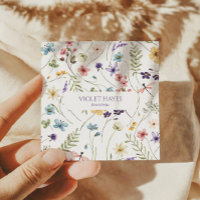 Elegante Wildflower Wilde Bloem Bloemen Custom