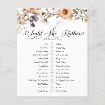 Elegante Wildflower | Zou ze liever spelen?