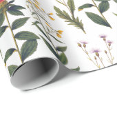 Elegante Wildflowers Natuur Lover Cadeaupapier (Rol Hoek)