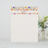 Elegante wildflowers scriptnaam (Staand voorkant)