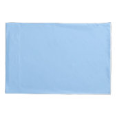 Elegante Wildflowers Set van Kussenslopen - Blauw (Achterkant-Links)