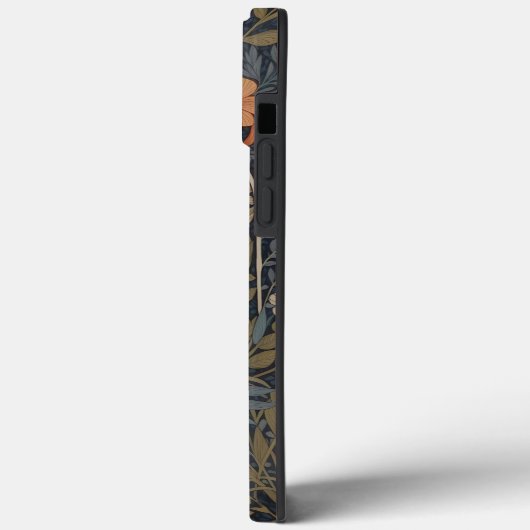 Elegante William Morris geïnspireerde Badger Case-Mate iPhone Case (Achterkant / Links)