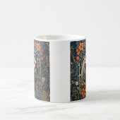 Elegante William Morris geïnspireerde Badger Koffiemok (Center)