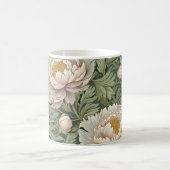 Elegante William Morris Style Peony Flowers Mok (Center)