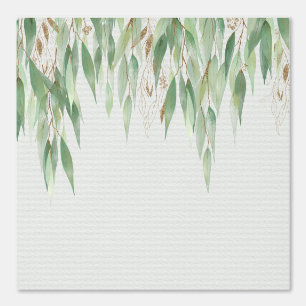Elegante Willow getextureerde kamerrand Behang
