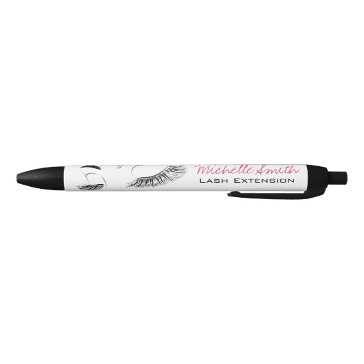 Elegante Wimpers Make-up Lash Bar Zwart en Wit Zwarte Inkt Pen (Bodem)