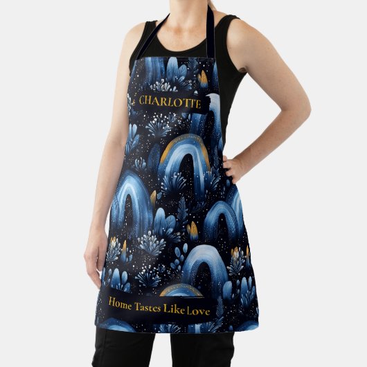 Elegante Winter Arch Pattern Schort met aangepaste (Insitu)