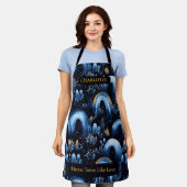 Elegante Winter Arch Pattern Schort met aangepaste (Gedragen)