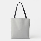 Elegante Winter Bloemen Botanisch Boeket Bruidsmei Tote Bag (Achterkant)