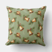 Elegante winter botanische kerstkussen