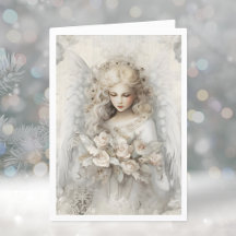 Elegante Winter Christmas Angel