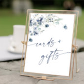 Elegante Winter Foliage Kaarten & Geschenken bruil Poster