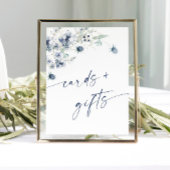 Elegante Winter Foliage Kaarten & Geschenken bruil Poster