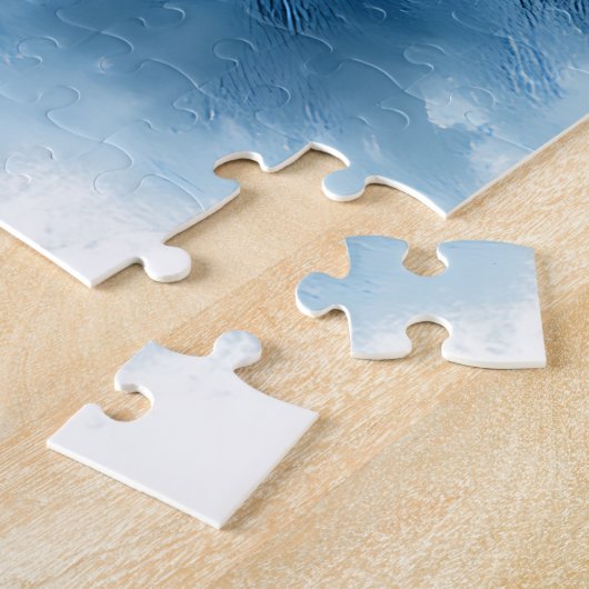 Elegante Winter Forest Corporate vakantie geschenk Legpuzzel (Zijkant)