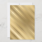 Elegante Winter Foto Save the Date Uitnodiging (Achterkant)