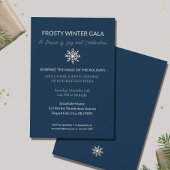 Elegante Winter Gala Uitnodiging