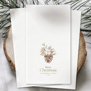 Elegante Winter Gastenhanddoek Servet