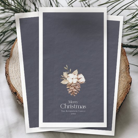 Elegante Winter Gastenhanddoek Servet