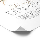 Elegante winter groenblijvende luiers voor de late poster (Hoek)