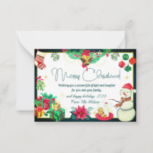 Elegante winter kerstkaarten Eenvoudig rustiek