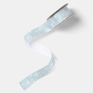 Elegante winter satijnen lint