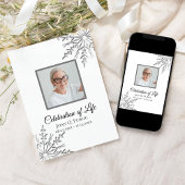 Elegante winter sneeuwvlokken Viering van het leve Kaart