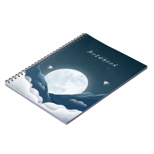 Elegante winter vibes klassiek notitieboek (Linkerzijde)