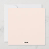 Elegante Winter Vos Sneeuw Scène Landschap Kerstmi Feestdagenkaart (Achterkant)