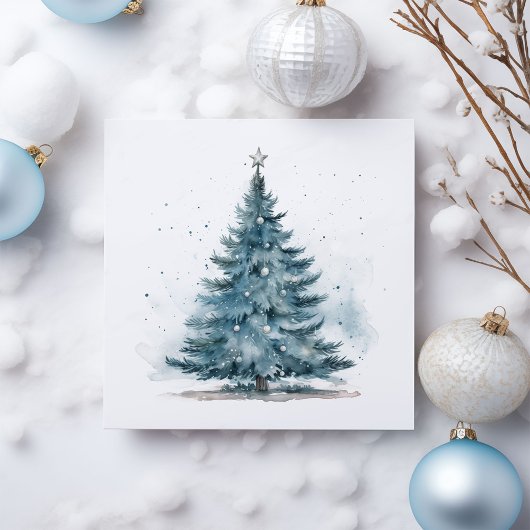 Elegante Winter Wonderland Holiday Party Uitnodigi Save The Date