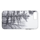Elegante winterbomen foto Case-Mate iPhone case (Achterkant (Horizontaal))