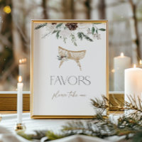 Elegante wintergroene cadeautjes voor de kinderkam