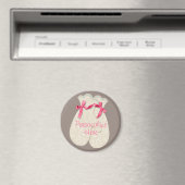 elegante wintermittens lintlint magneet (Insitu (Vaatwasser))