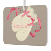 elegante wintermittens lintsneeuw luchtverfrisser (Links)