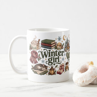 Elegante Winterse Gepersonaliseerde Beker Koffiemok