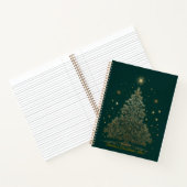 “Elegante Winterviering” Notitieboek (Binnen)