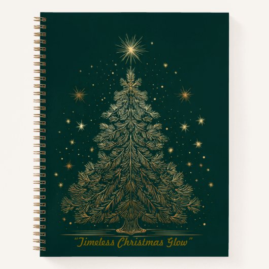 “Elegante Winterviering” Notitieboek (Voorkant)