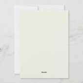 Elegante wintervlokken prettige feestdagen feestdagenkaart (Achterkant)