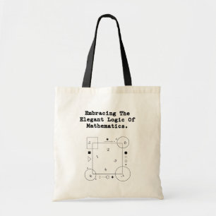 Elegante Wiskundige Logica Omarmen Schoonheid va Tote Bag