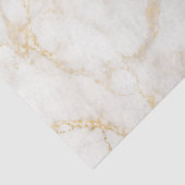 Elegante wit & goud marmeren tissuepapier (Detail)