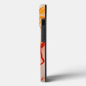 Elegante wit & goud marmerpatroon Case-Mate iPhone case (Achterkant / Links)