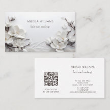 Elegante Witte 3D Magnolia