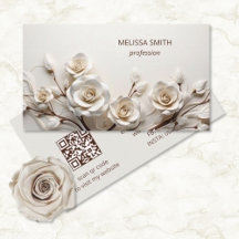 Elegante witte 3D Rozen