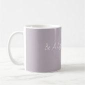 Elegante Witte Abstracte Koffiemok (Links)