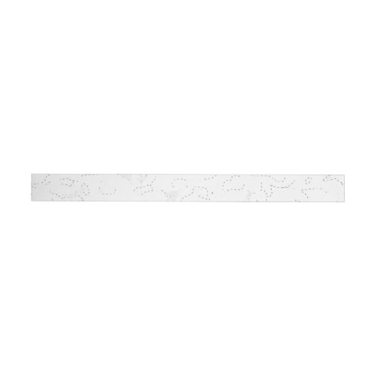 Elegante witte afstudeeraankondiging (Individueel)