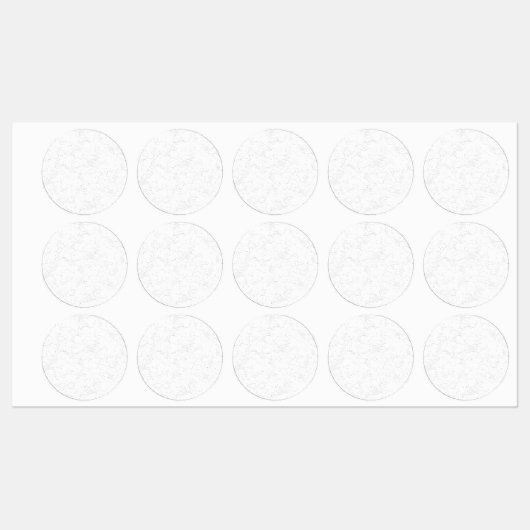 Elegante witte afstudeeraankondiging labels (Vel)
