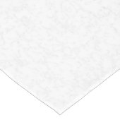 Elegante witte afstudeeraankondiging tafelkleed (Gekanteld)